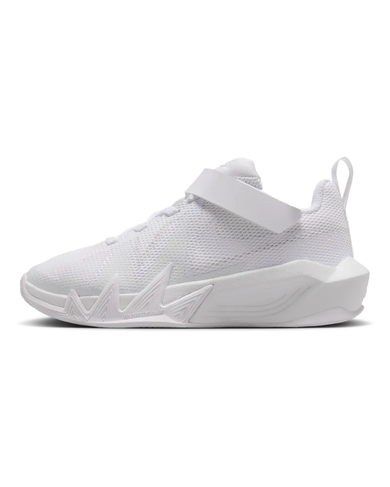 Nike S.T. Dynamite Basketballschuh (jüngere Kinder) - Weiß Weiß