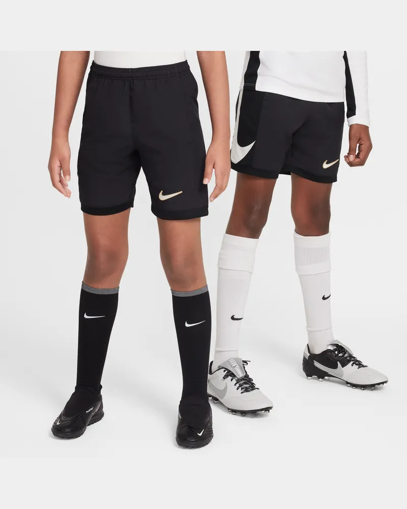 Nike Academy Dri-FIT Fußball-Shorts (ältere Kinder) - Schwarz Schwarz