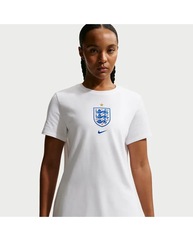 Nike England  Fußball-T-Shirt (Damen) - Weiß Weiß