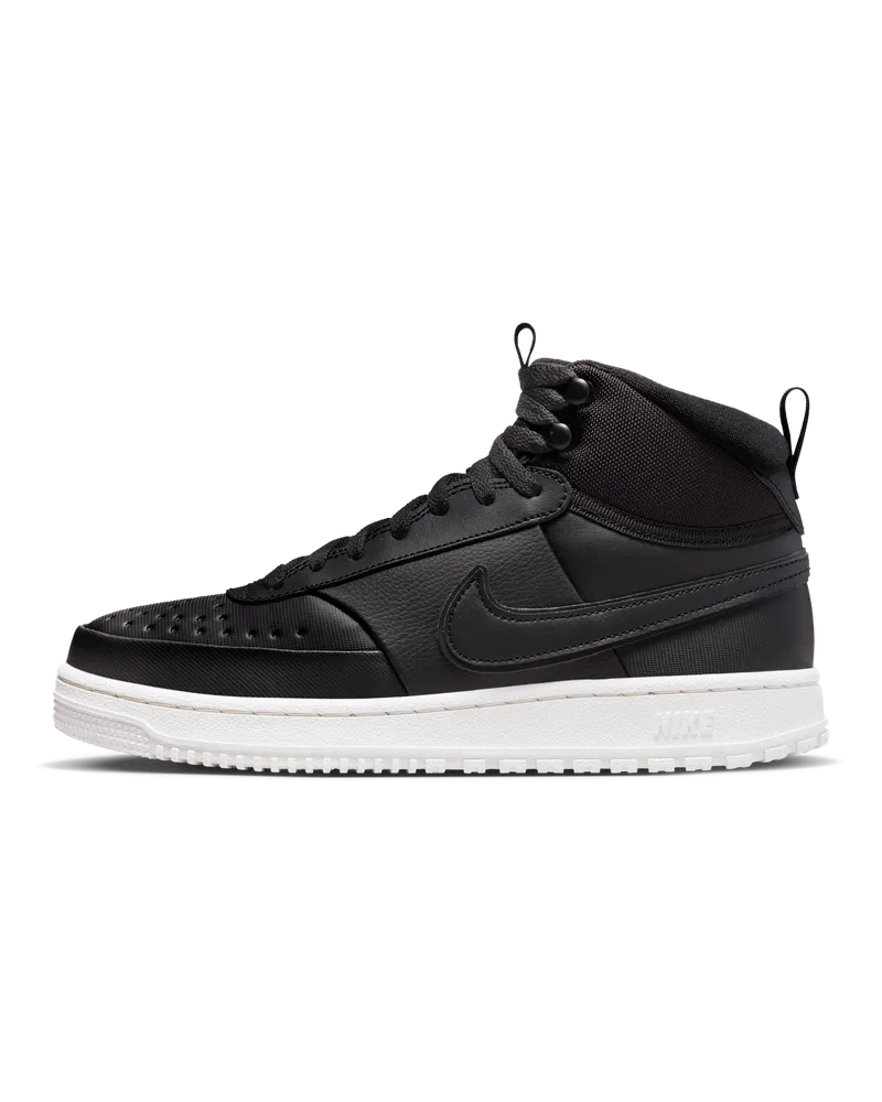 Nike Court Vision Mid winterfester Schuh (Herren) - Schwarz Schwarz