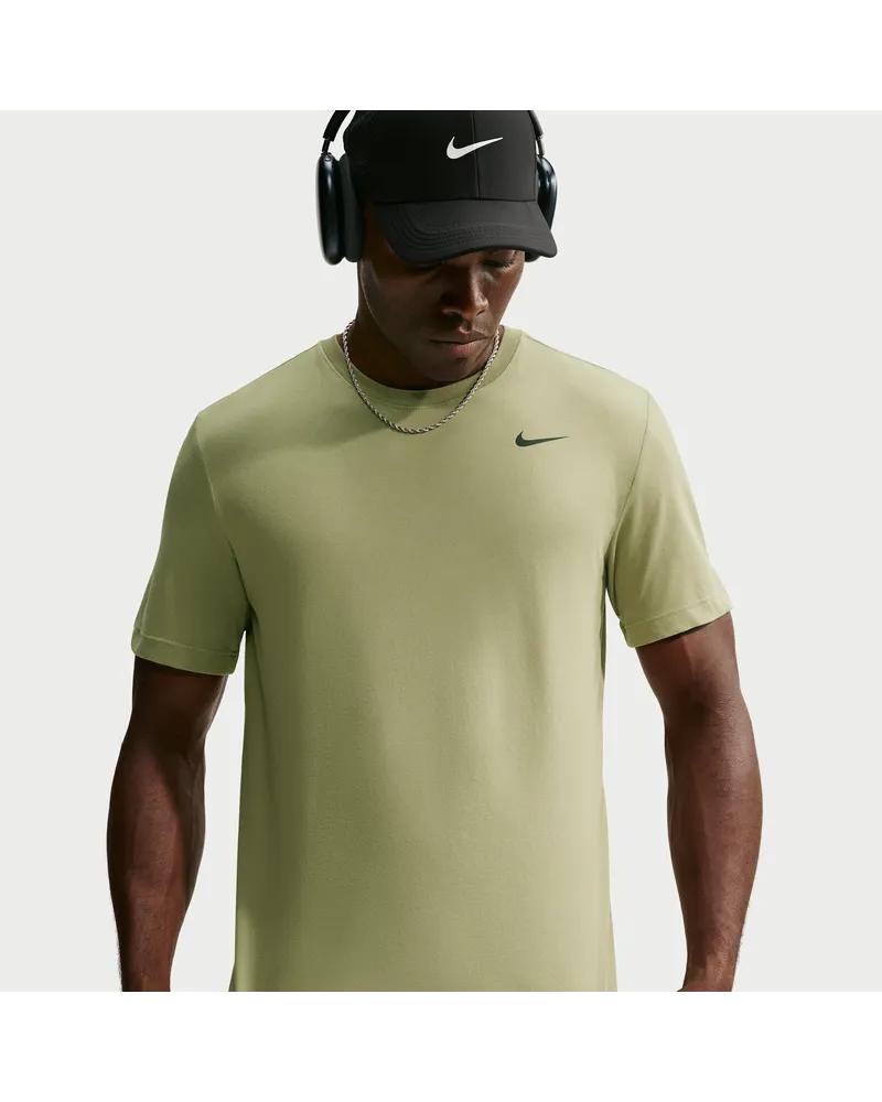 Nike Dri-FIT Fitness-T-Shirt für Herren - Braun Braun