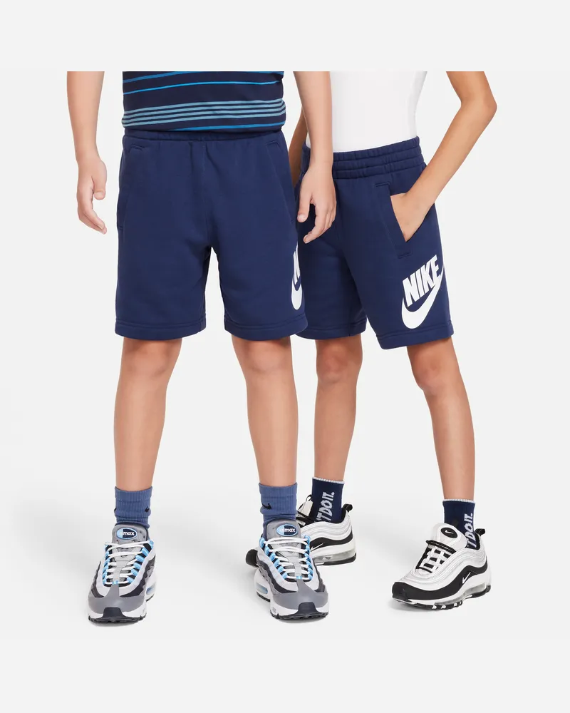 Nike Club Fleece French-Terry-Shorts für ältere Kinder - Blau Blau