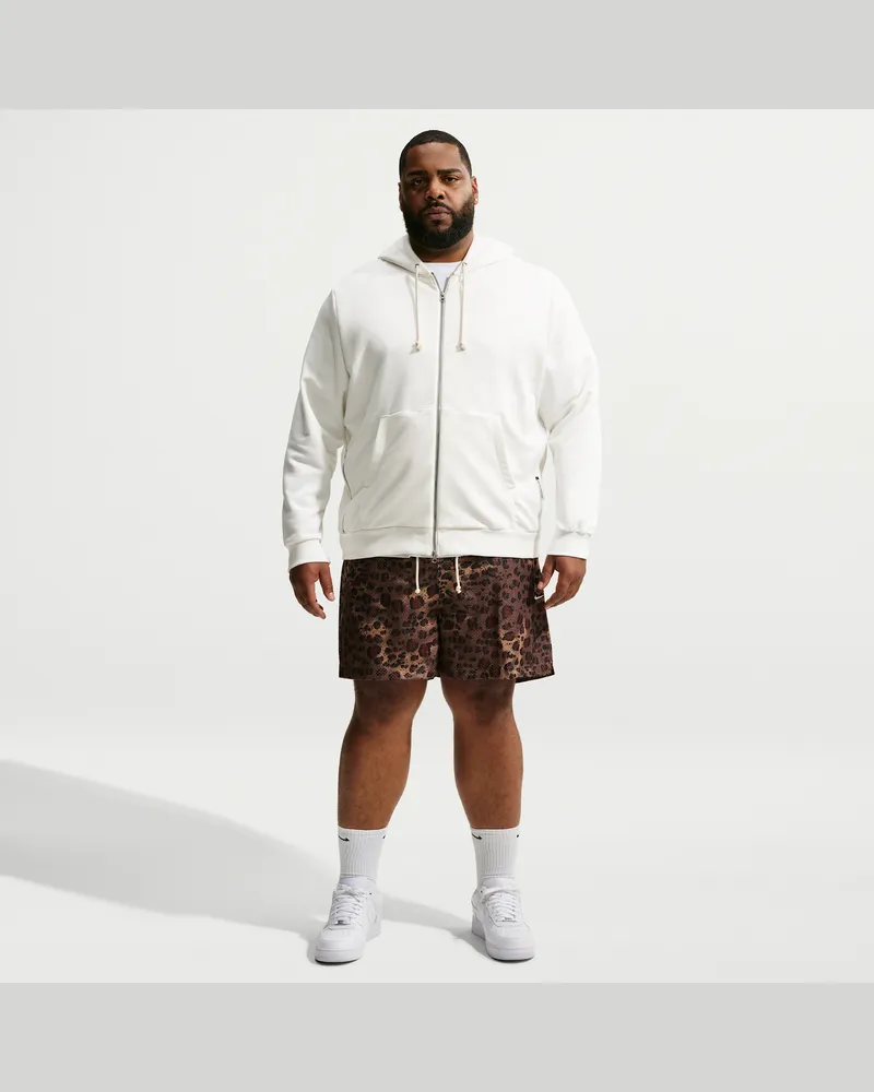 Nike Standard-Basketballshorts (Herren, ca. 13 cm) - Braun Braun