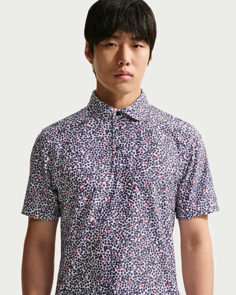 Nike Maßgeschneiderte Performance von  Dri-FIT Golf-Poloshirt (Herren) - Blau Blau