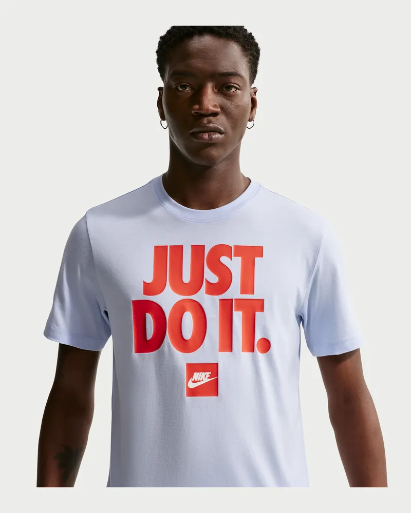 Nike Herren-T-Shirt - Blau Blau