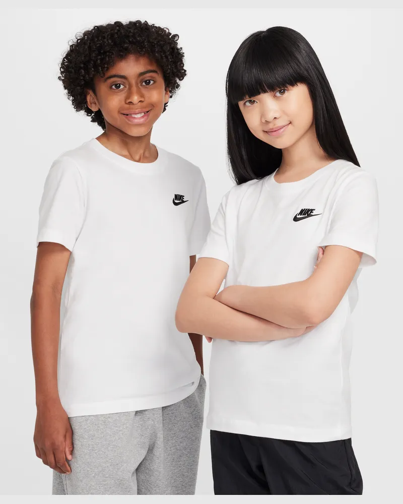 Nike T-Shirt für ältere Kinder - Weiß Weiß