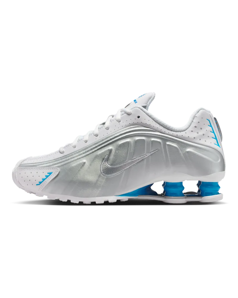 Nike Shox R4 Damenschuh - Weiß Weiß