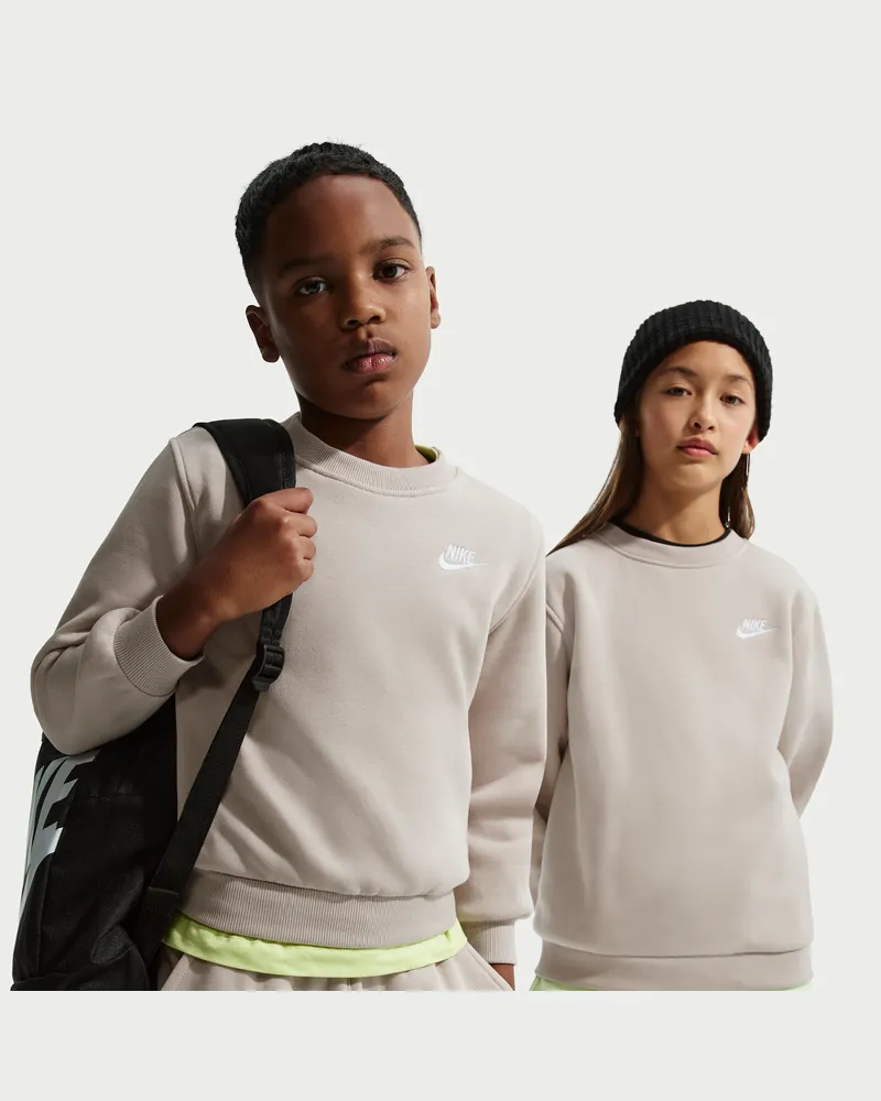 Nike Club Fleece Sweatshirt für ältere Kinder - Braun Braun