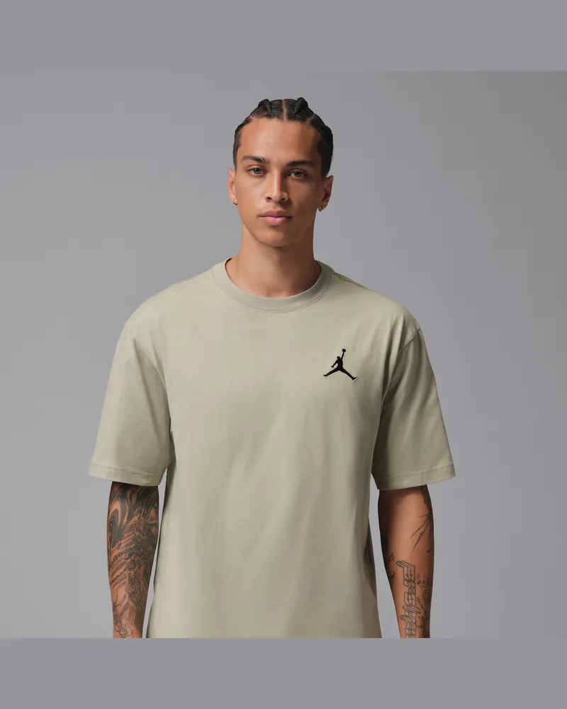 Jordan T-Shirt mit gesticktem Jumpman (Herren) - Grün Grün