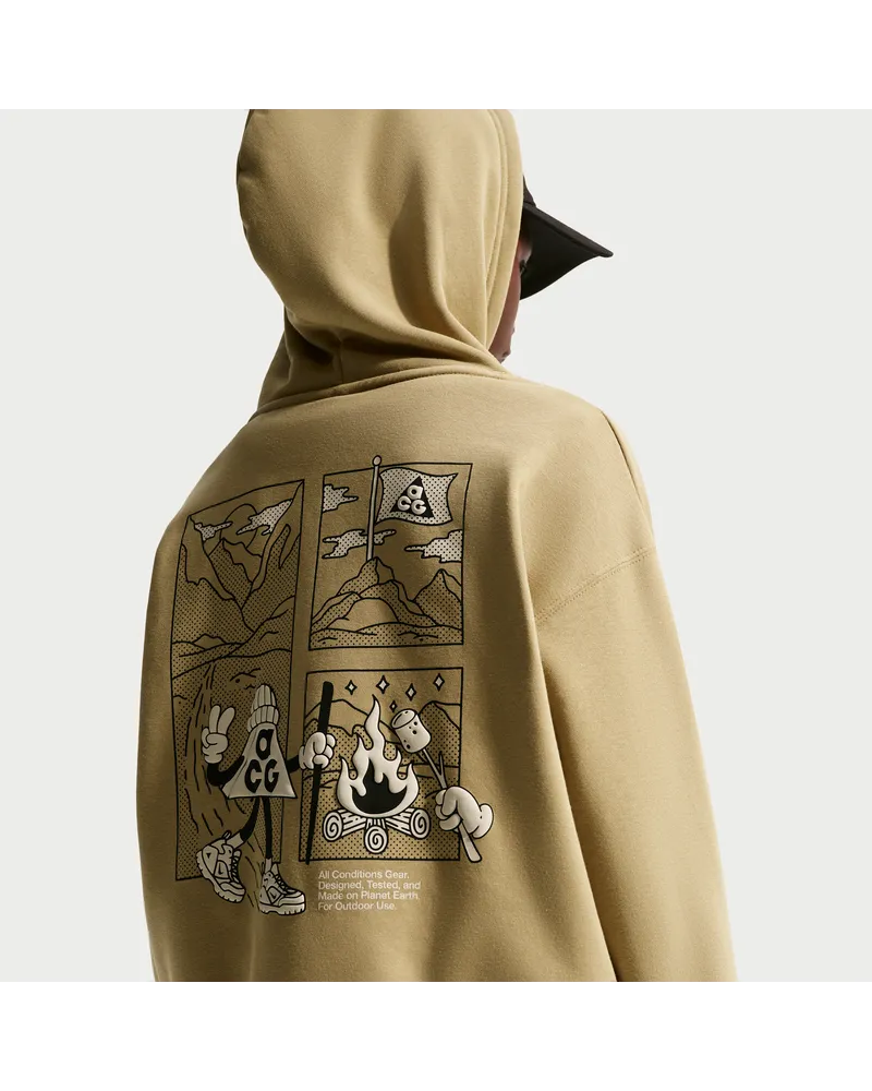 Nike ACG Chippie Fleece-Hoodie (ältere Kinder) - Braun Braun
