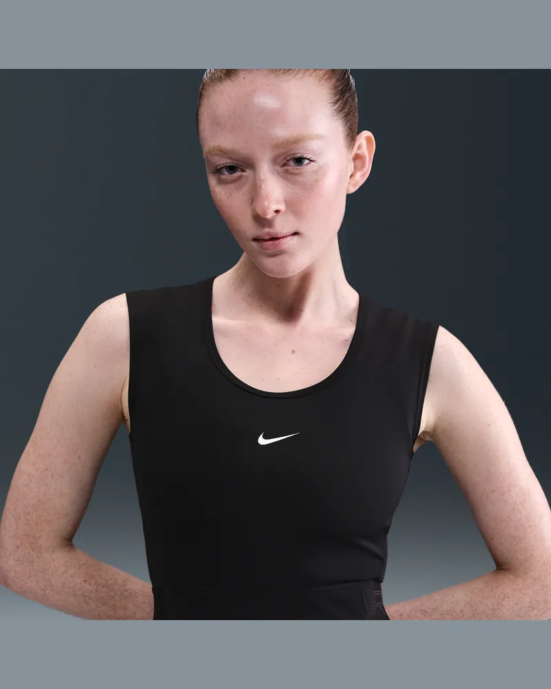 Nike Pro Dri-FIT Tanktop (Damen) - Schwarz Schwarz