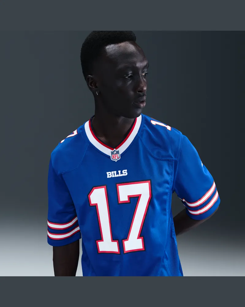 Nike NFL Buffalo Bills (JOSH ALLEN) American Football-Trikot für Herren - Blau Blau