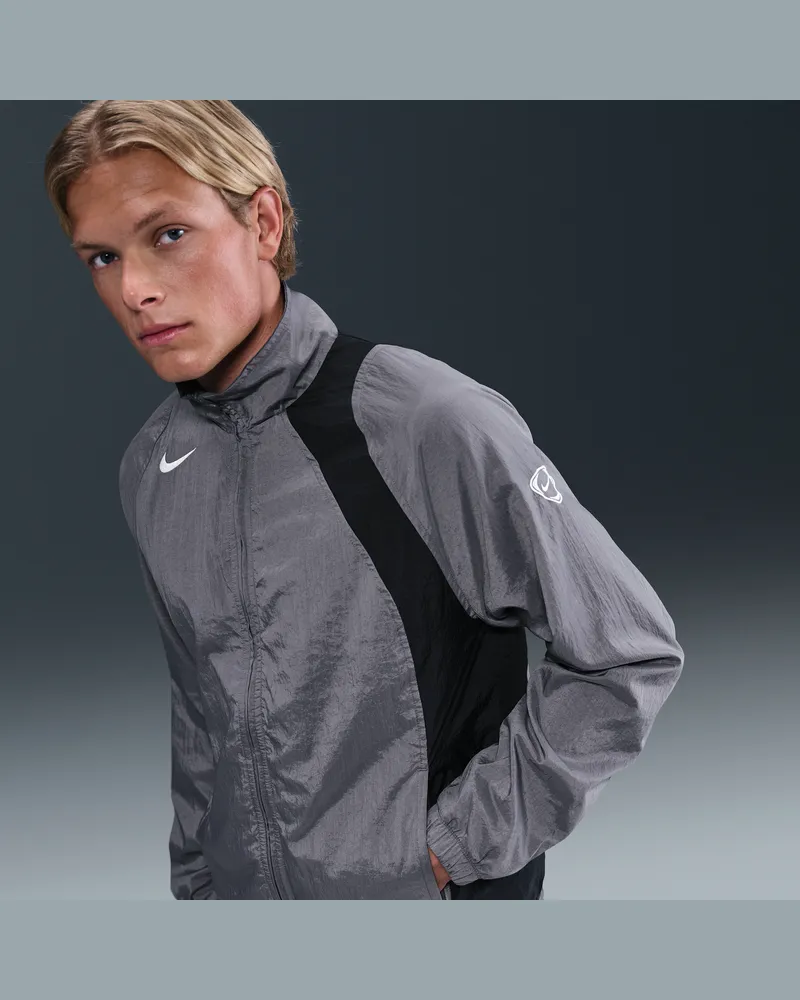 Nike Total 90 Fußball-Trainingsjacke mit Repel-Technologie (Herren) - Grau Grau