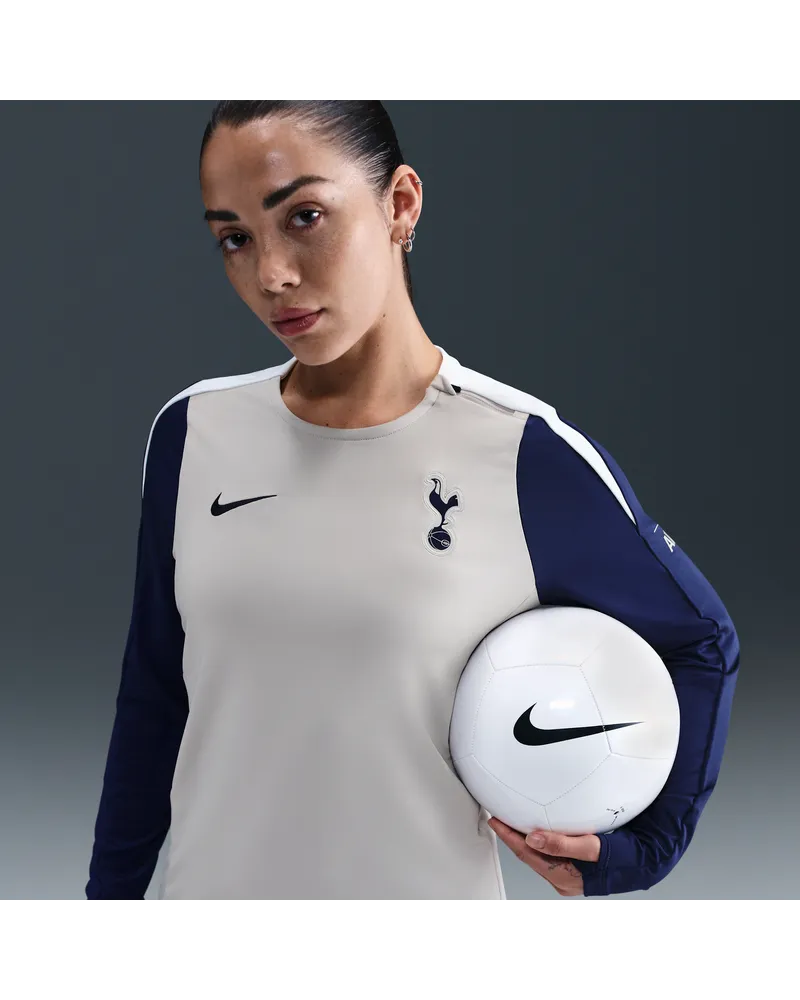 Nike Tottenham Hotspur Strike  Dri-FIT Fußball-Oberteil aus Strick (Damen) - Grau Grau
