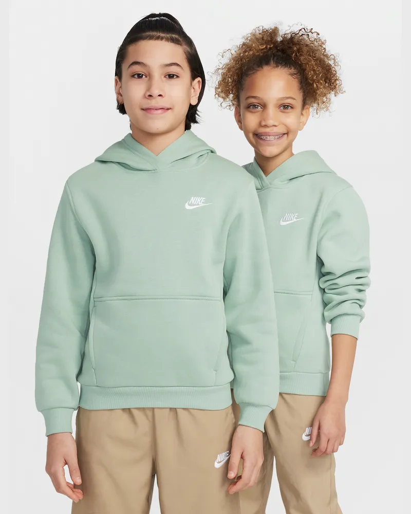 Nike Club Fleece Hoodie für ältere Kinder - Grün Grün