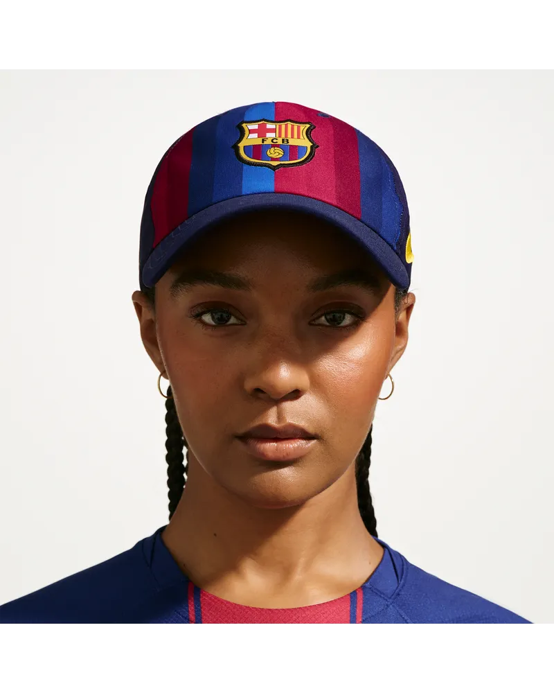 Nike FC Barcelona 2026/27  Club Cap Poly 5P im Heimdesign - Blau Blau