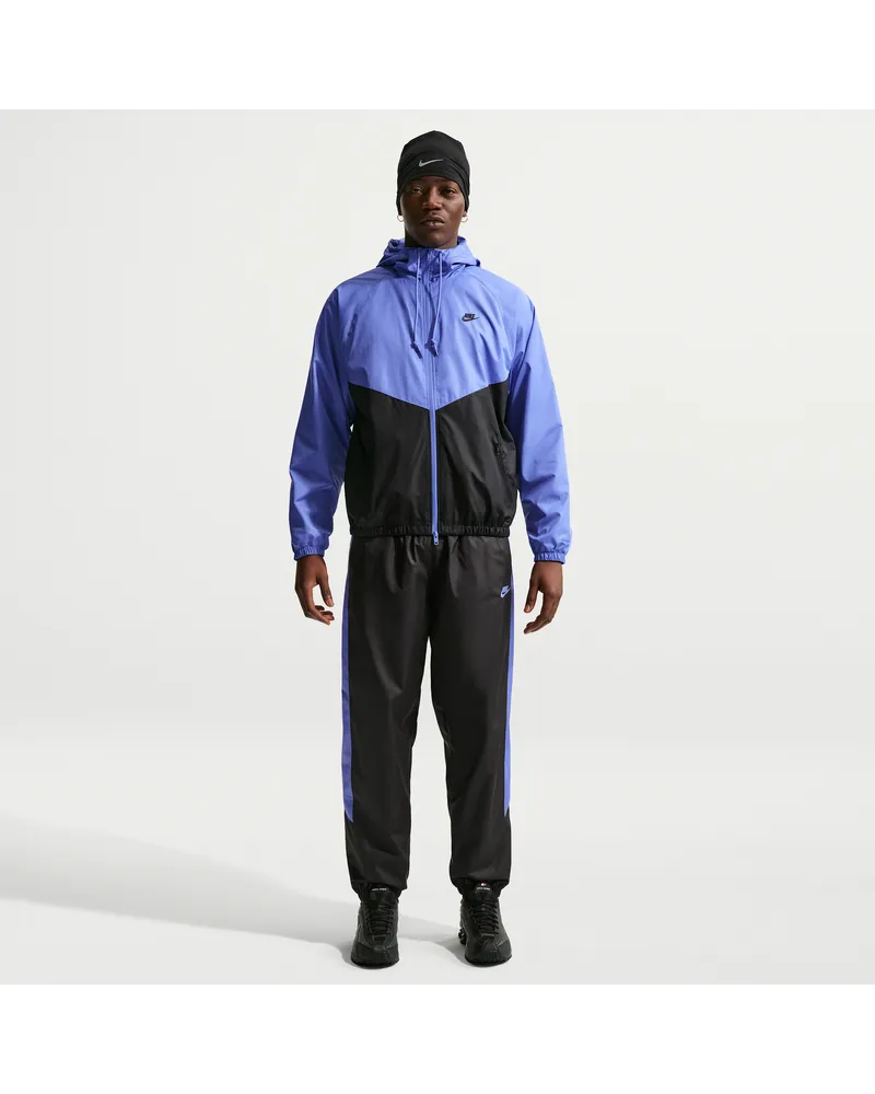 Nike Windrunner gefütterte Hose (Herren) - Schwarz Schwarz