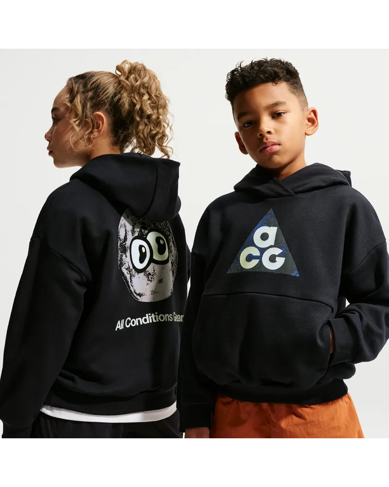 Nike ACG Hoodie für ältere Kinder - Schwarz Schwarz