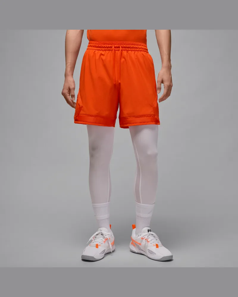 Jordan Sport Diamond Shorts aus Dri-FIT-Gewebe für Herren - Orange Orange
