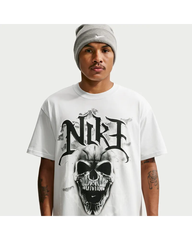 Nike Basketball-T-Shirt (Herren) - Weiß Weiß