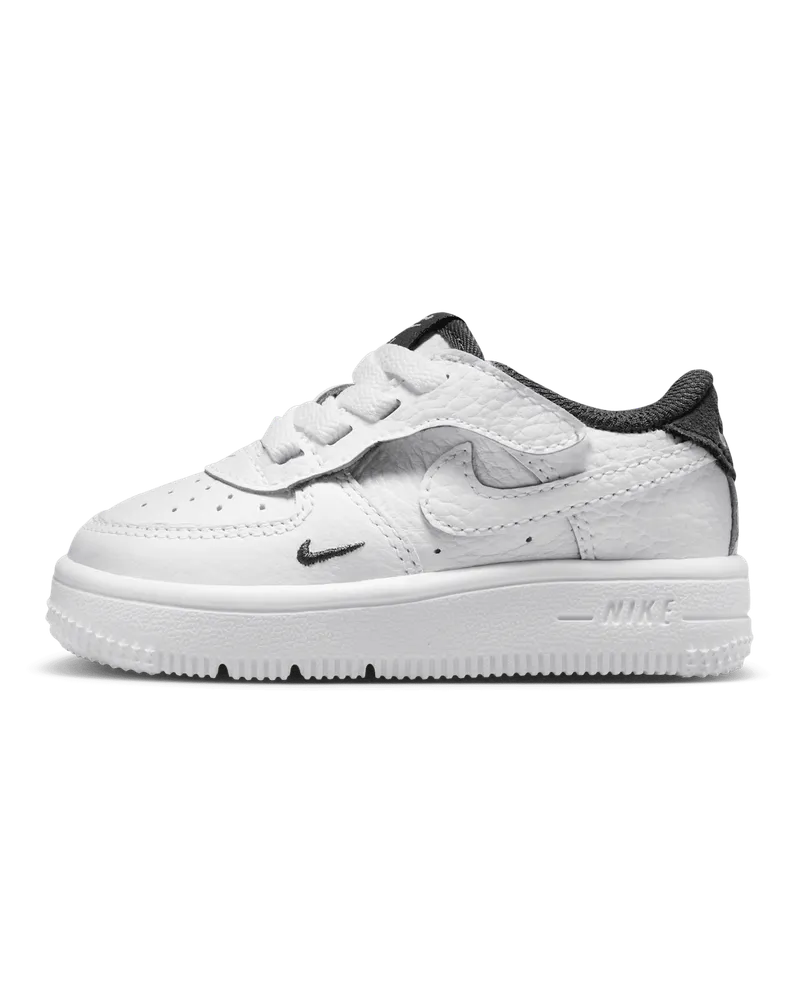 Nike Force 1 Low LV8 EasyOn Schuh (Babys/Kleinkinder) - Weiß Weiß