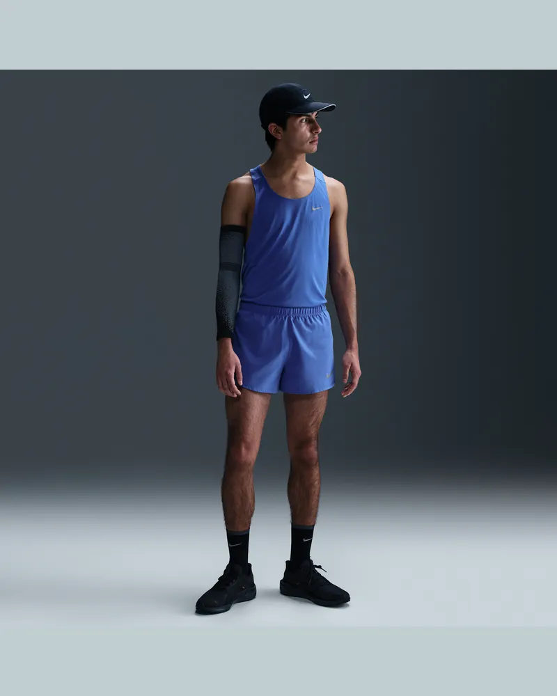 Nike Fast Dri-FIT-Laufshorts mit Innenslip für Herren (ca. 7,6 cm) - Blau Blau