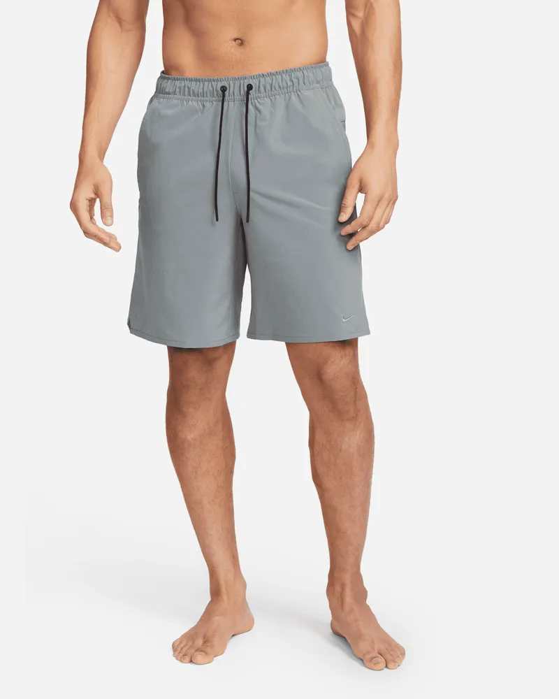 Nike Unlimited vielseitige Dri-FIT Herrenshorts ohne Futter (ca. 23 cm) - Grau Grau