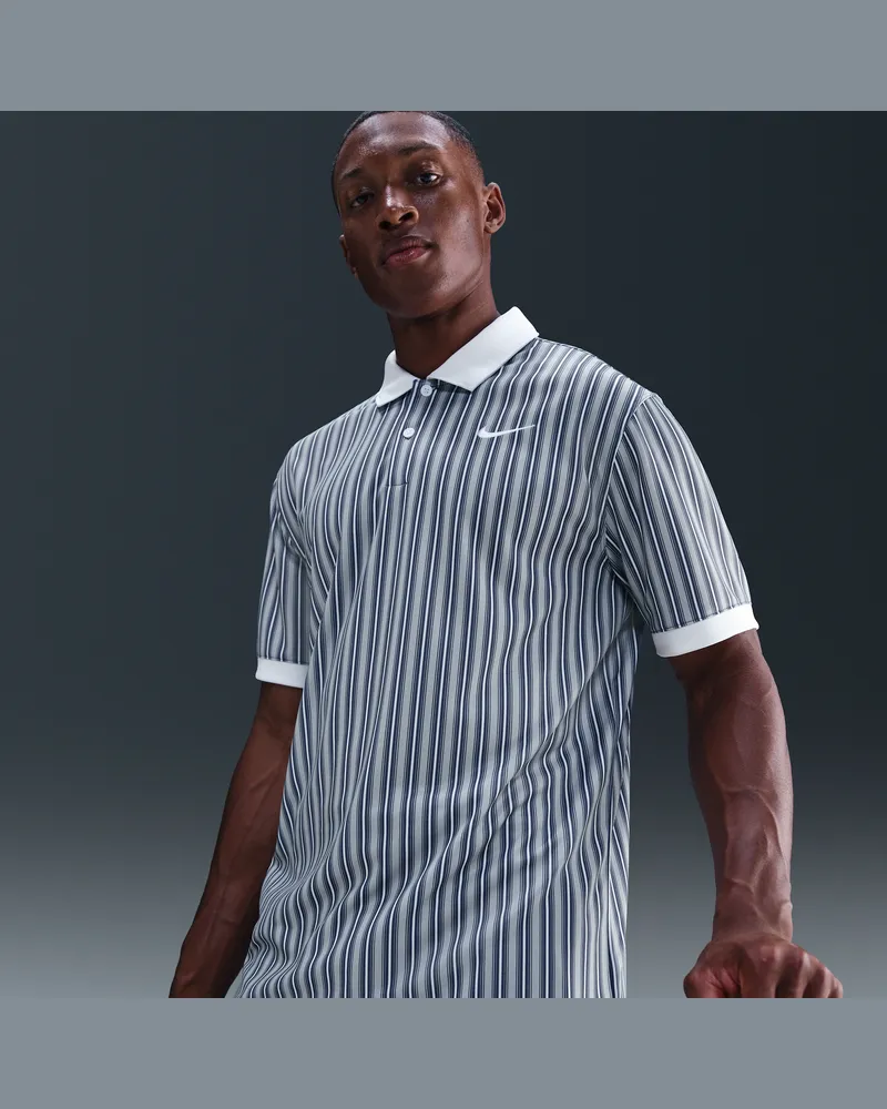 Nike Victory+ Dri-FIT Golf-Poloshirt für Herren - Grau Grau