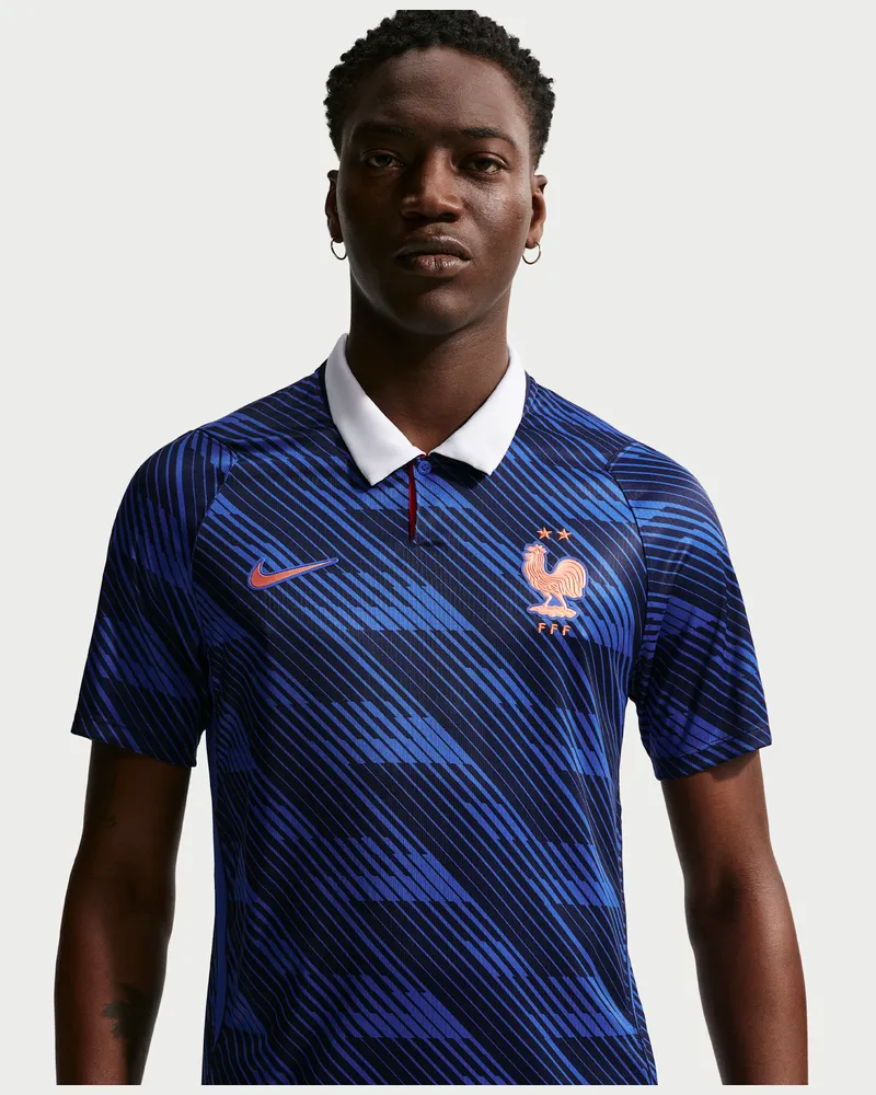 Nike FFF 2026 Heimstadion  Dri-FIT Replika-Fußballtrikot für Herren - Blau Blau