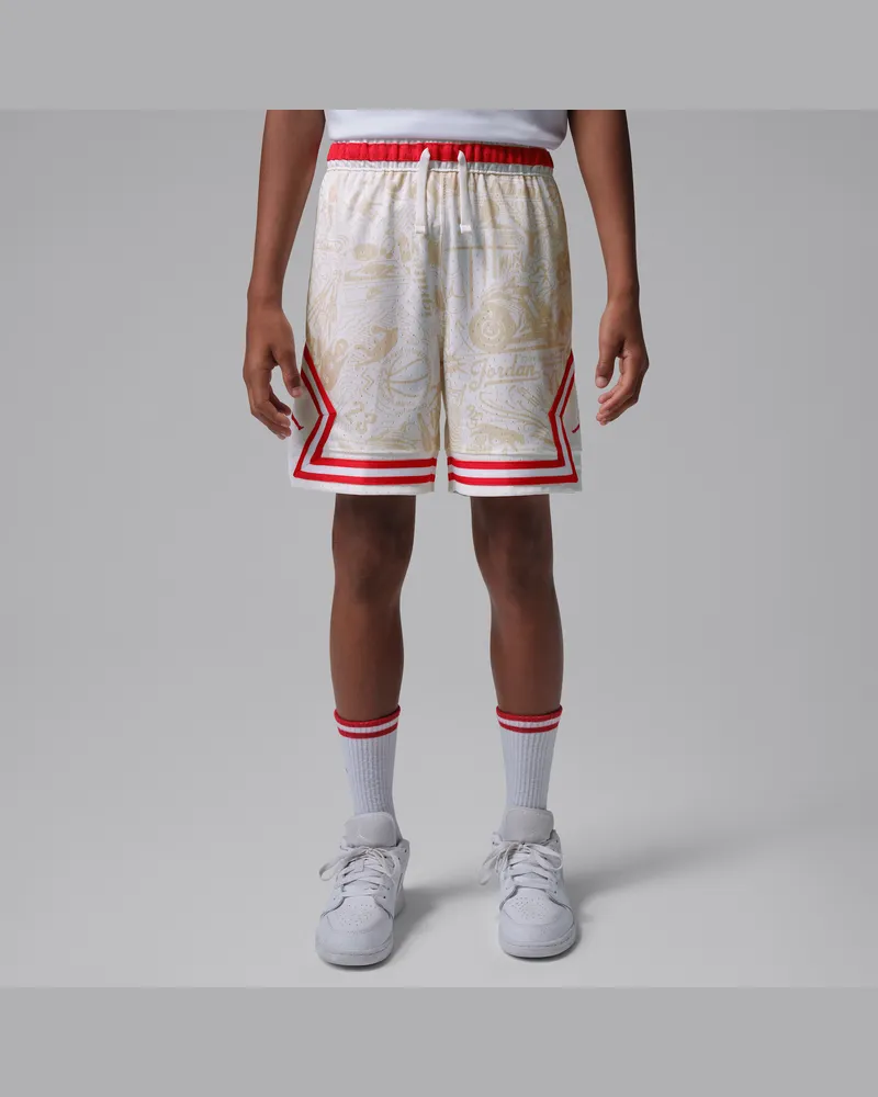 Jordan Dri-FIT Diamond Sportshorts (ältere Kinder) - Grau Grau