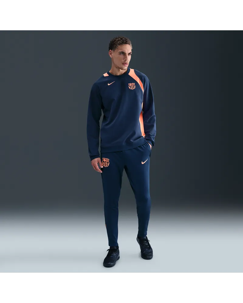 Nike FC Barcelona Strike Third Total 90 Fußballhose aus Strickmaterial mit  Dri-FIT-Technologie (Herren) - Blau Blau