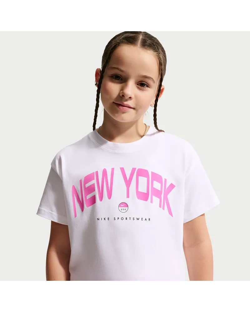 Nike T-Shirt (ältere Kinder, Mädchen) - Weiß Weiß