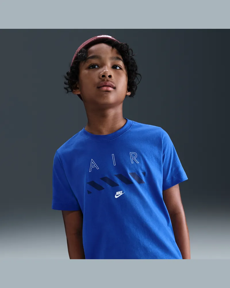 Nike Air T-Shirt für ältere Kinder - Blau Blau