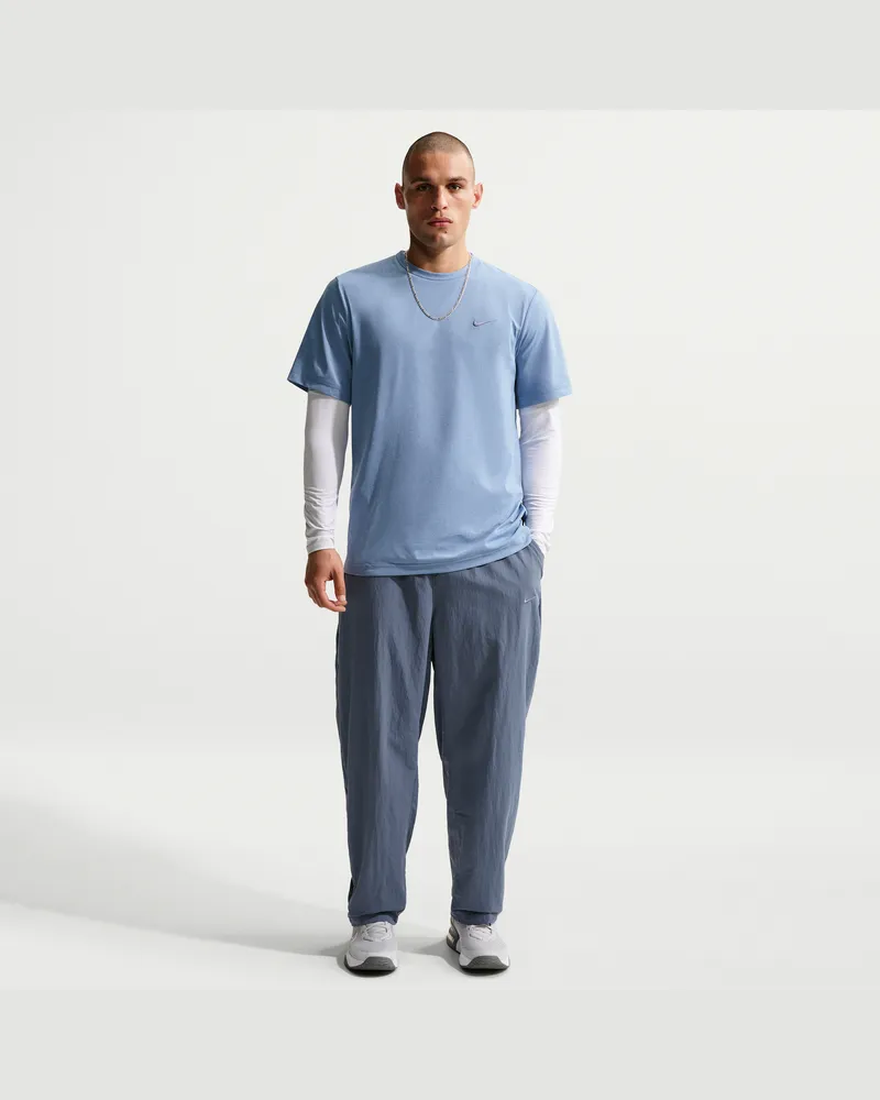 Nike NAC Dri-FIT Trainingshose aus Webmaterial (Herren) - Blau Blau