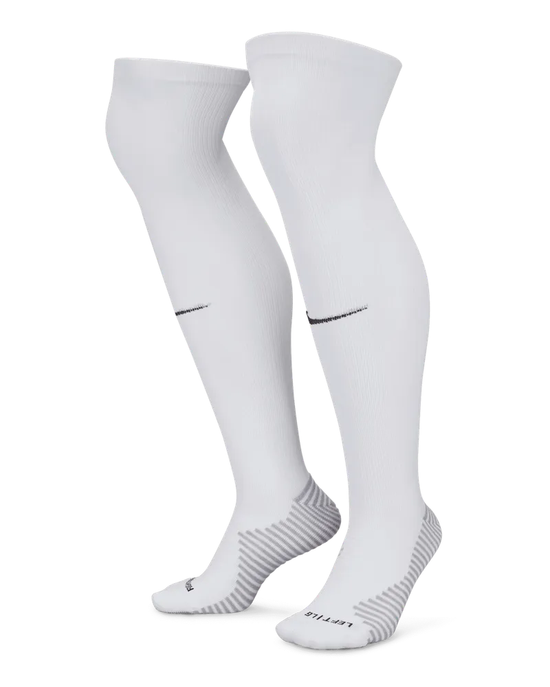 Nike Dri-FIT Strike kniehohe Fußballsocken - Weiß Weiß