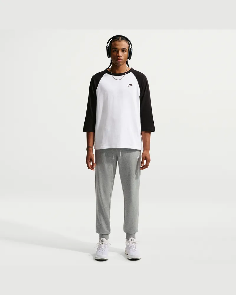 Nike Club Herren-Strick-Jogginghose - Grau Grau