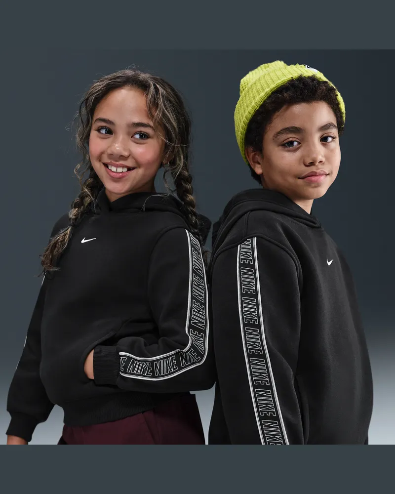 Nike Club Fleece Hoodie (ältere Kinder) - Schwarz Schwarz