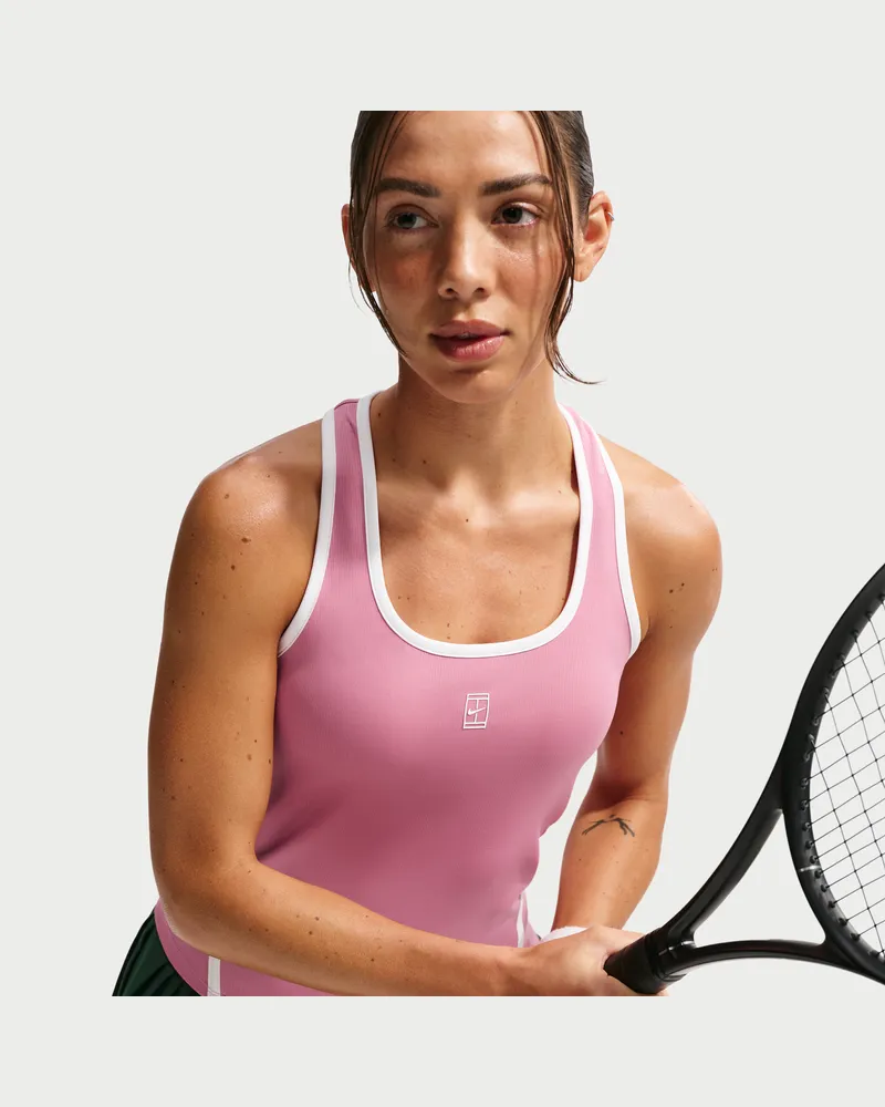 Nike Advantage Dri-FIT Tennis-Tanktop (Damen) - Pink Pink