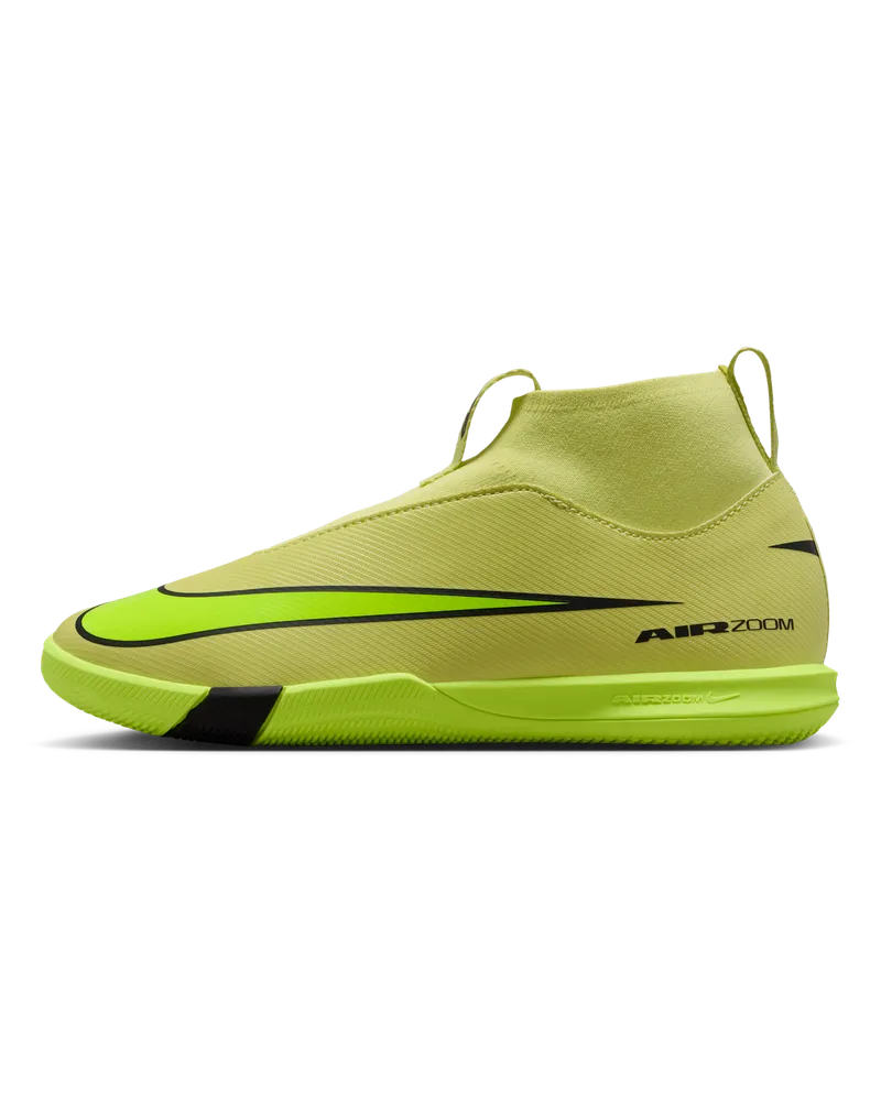 Nike Jr. Mercurial Superfly 10 Academy IC High-Top-Fußballschuh (jüngere/ältere Kinder) - Grün Grün
