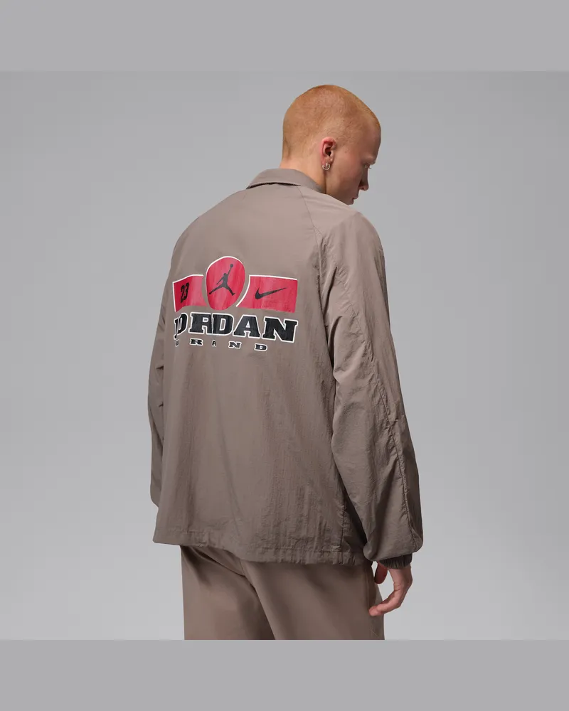 Jordan Brooklyn – Leichte Shell-Jacke (Herren) - Grau Grau
