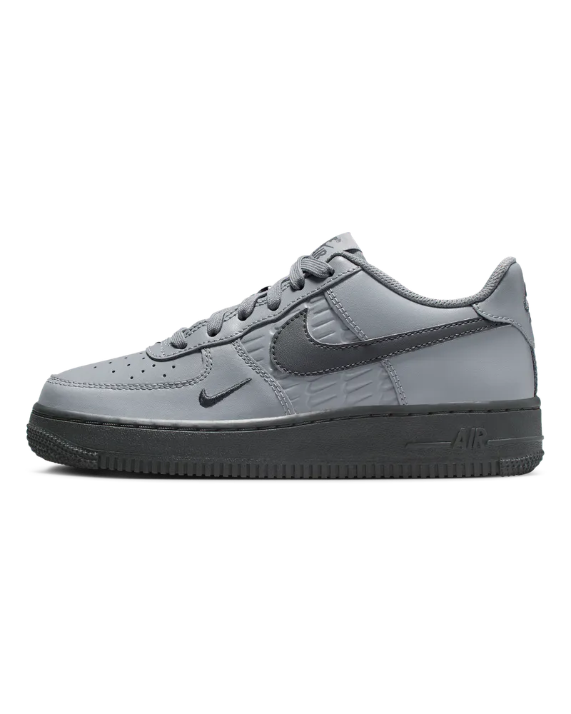 Nike Air Force 1 Schuh (ältere Kinder) - Grau Grau