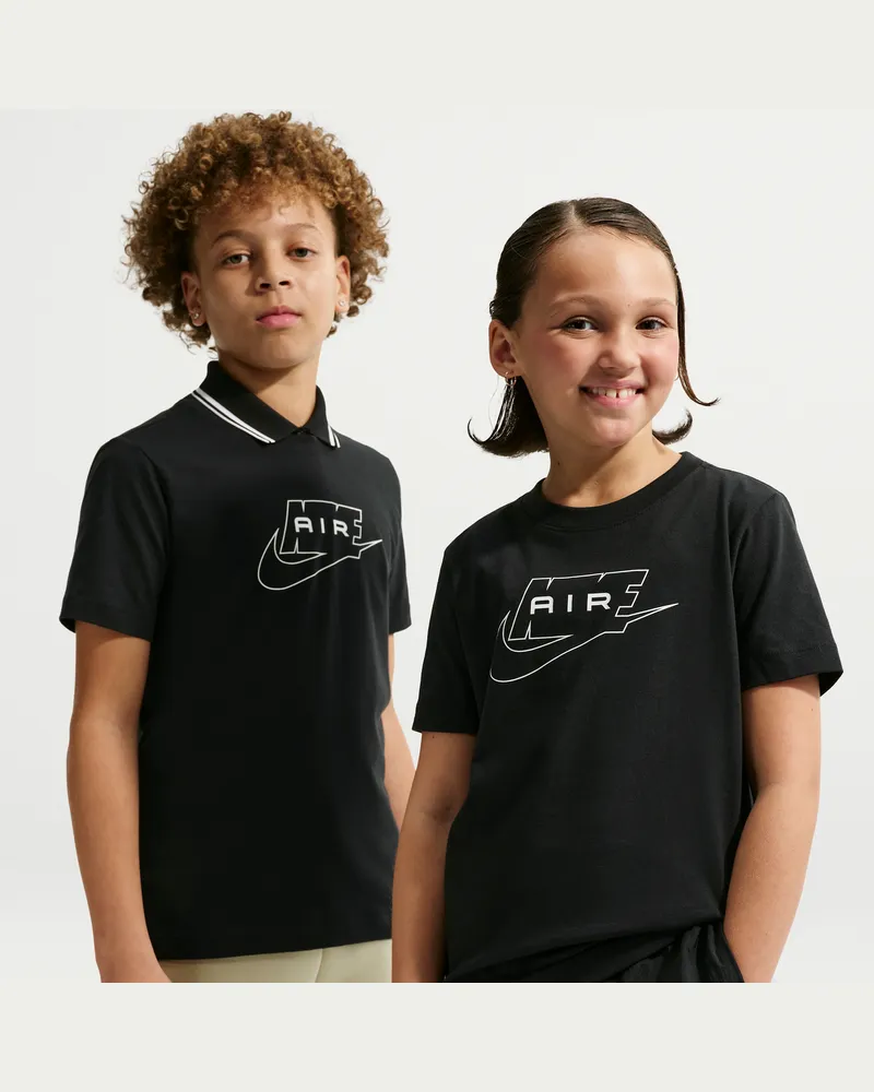 Nike T-Shirt (ältere Kinder) - Schwarz Schwarz