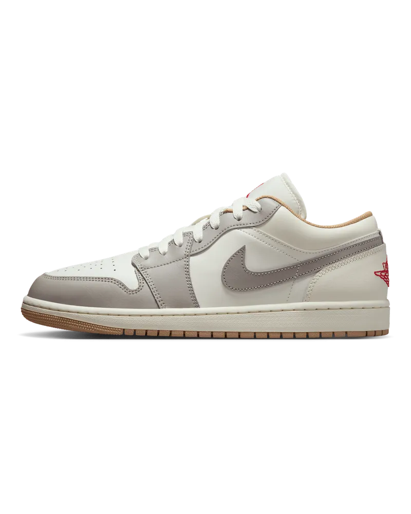 Jordan Air  1 Low Herrenschuh - Weiß Weiß