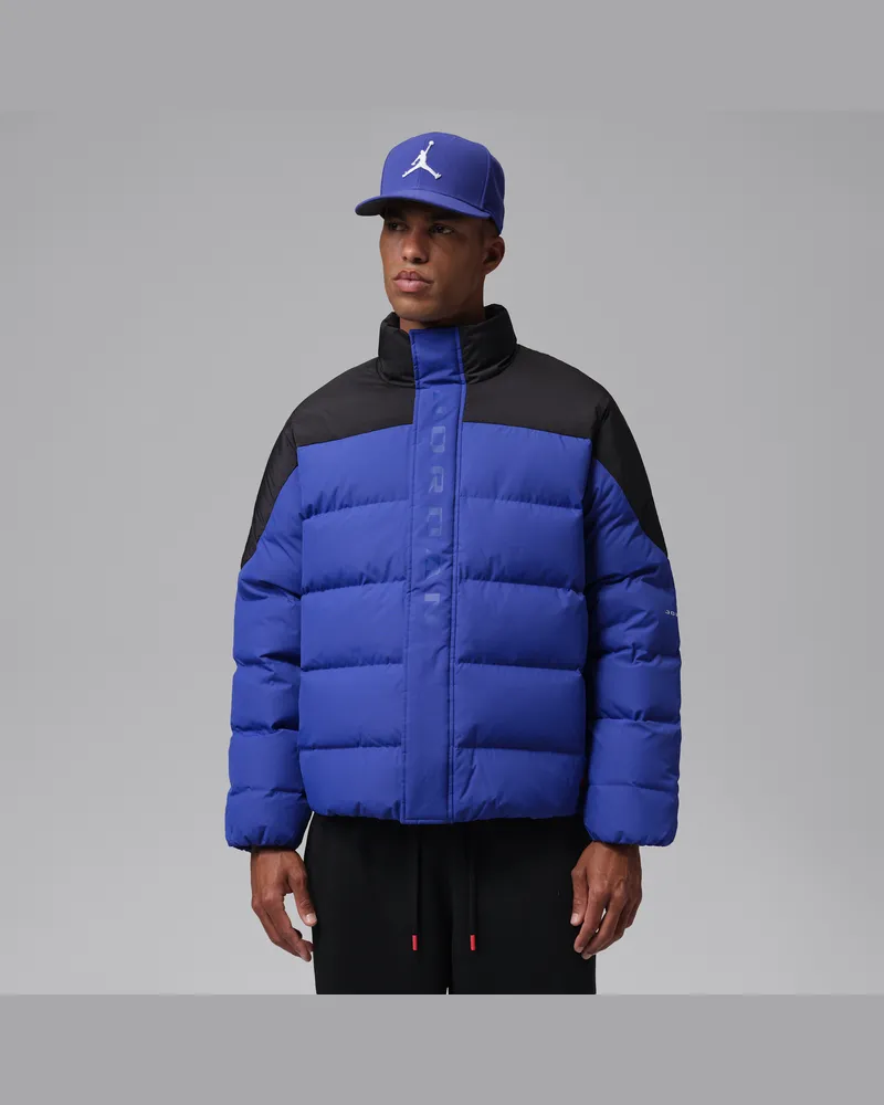 Jordan Flight Daunen-Pufferjacke (Herren) - Blau Blau