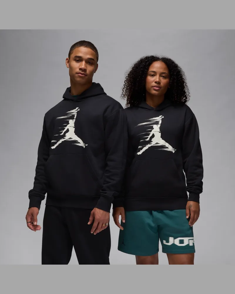 Jordan MVP Fleece-Hoodie (Herren) - Schwarz Schwarz