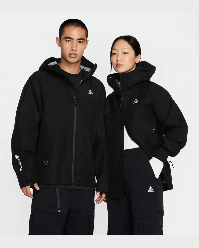 Nike ACG "Misery Ridge" Storm-FIT ADV-GORE-TEX-Jacke - Schwarz Schwarz