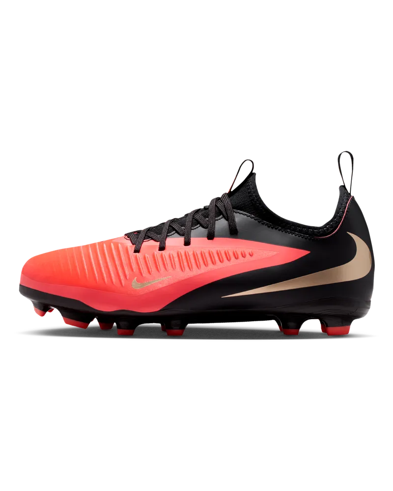 Nike Jr. Phantom 6 Low Academy Fußballschuh für verschiedene Böden (ältere Kinder) - Rot Rot