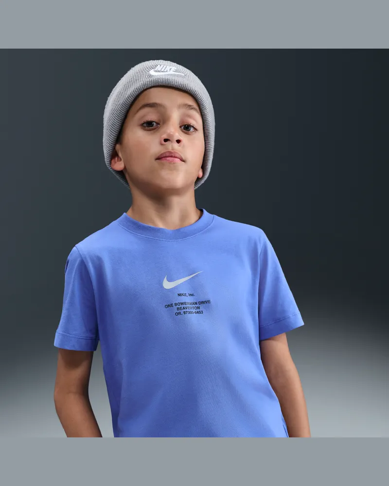 Nike T-Shirt für ältere Kinder (Jungen) - Blau Blau