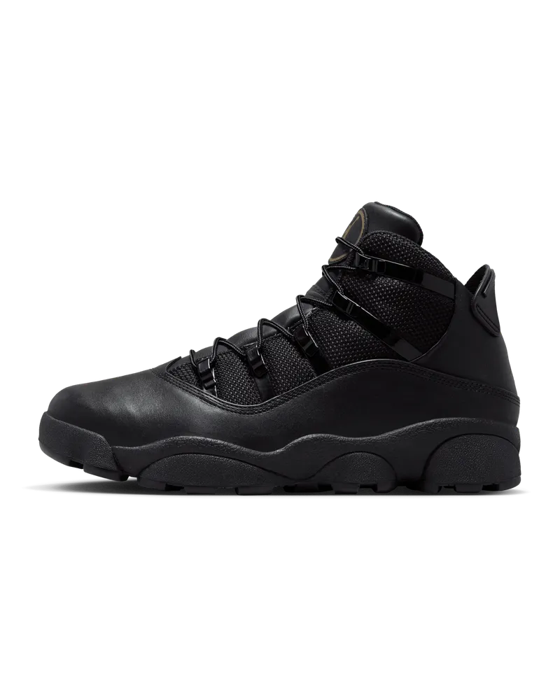 Jordan Winterized 6 Rings Herrenschuh - Schwarz Schwarz