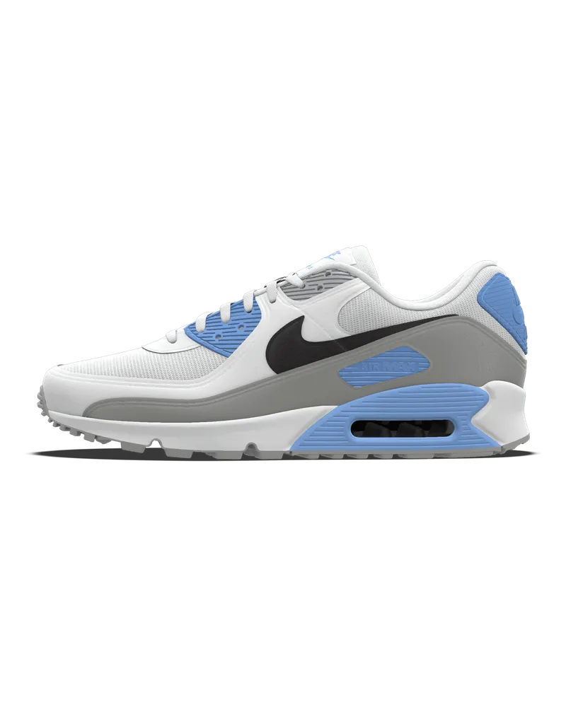 Nike Air Max 90 By You personalisierbarer Schuh (Herren) - Weiß Weiß